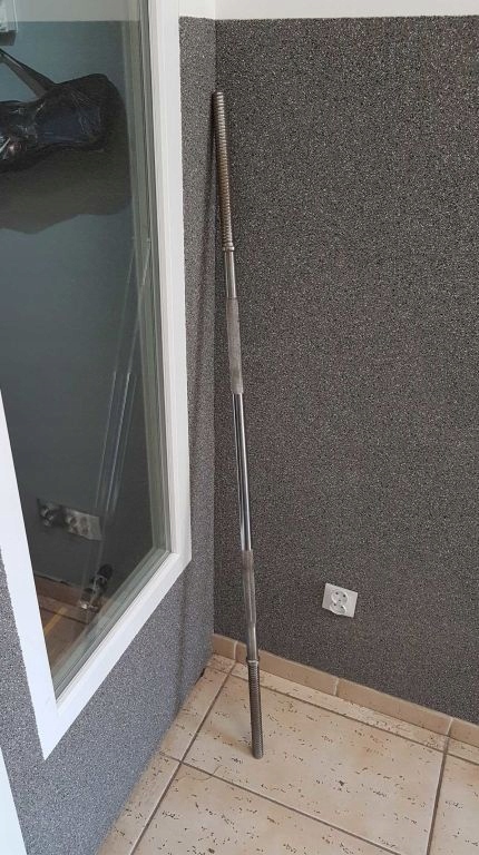 GRYF PROSTY 150CM ŚREDNICA 27MM + NAKRĘTKI
