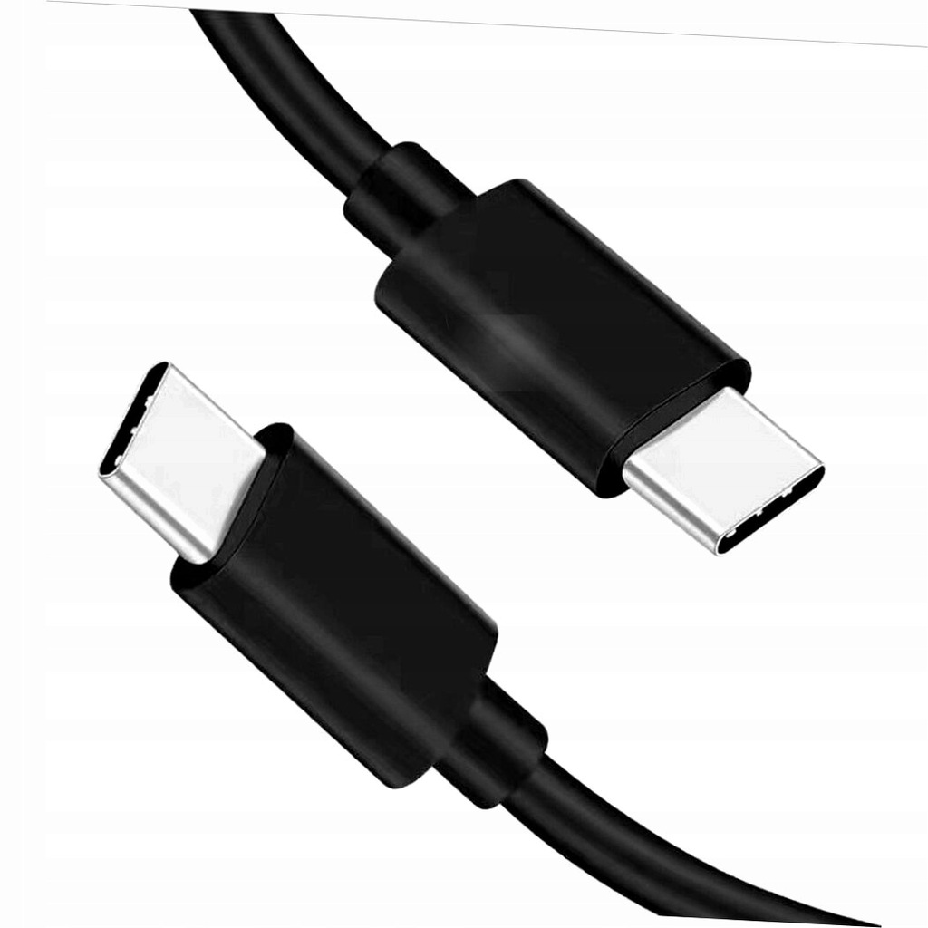 Kabel Typ C do Typ C 2.0 HD23 PD 40W 1m czarny