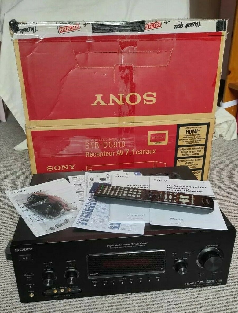 sony strdg910 7.2 black hdmi komplet sklepowy box 12118845976