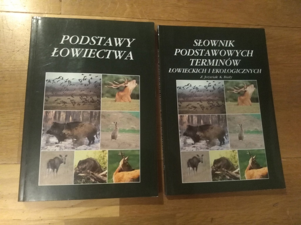 Biały PODSTAWY ŁOWIECTWA + SŁOWNIK TERMINÓW bdb