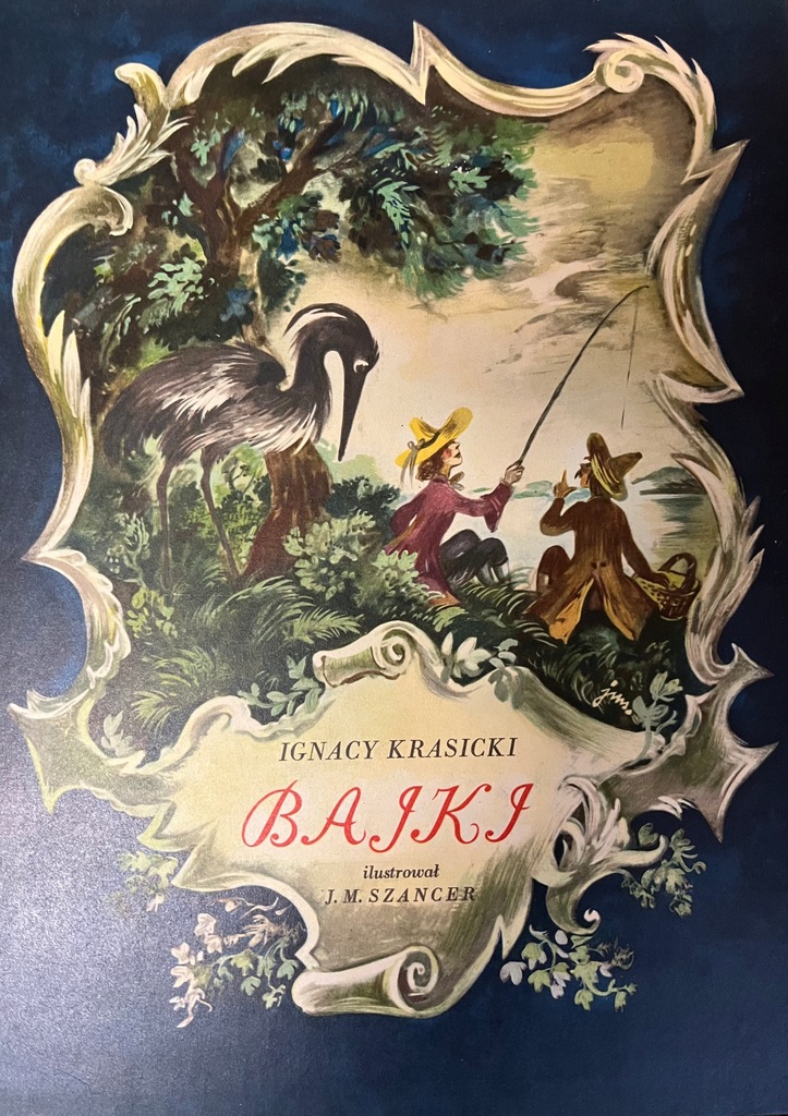 Ignacy Krasicki Bajki Z Morałem Ignacy Krasicki BAJKI (1951)il. Jan Marcin Szancer - 12209234711