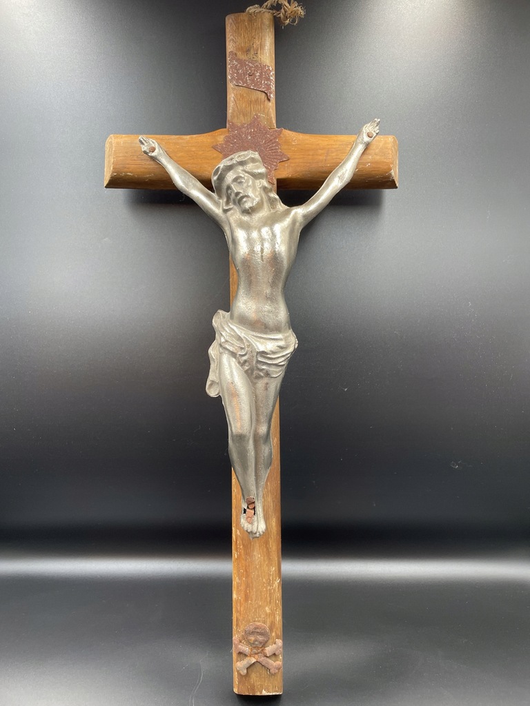 Stary piękny krzyż 55cm