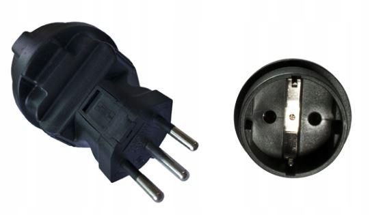 MicroConnect Power Adapter Schuko - Swiss