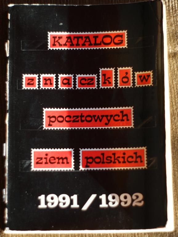 katalog znaczków pocztowych 1991/1992