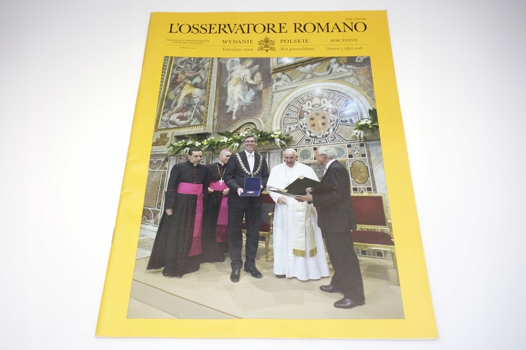 L`osservatore Romano numer 5(382) 2016