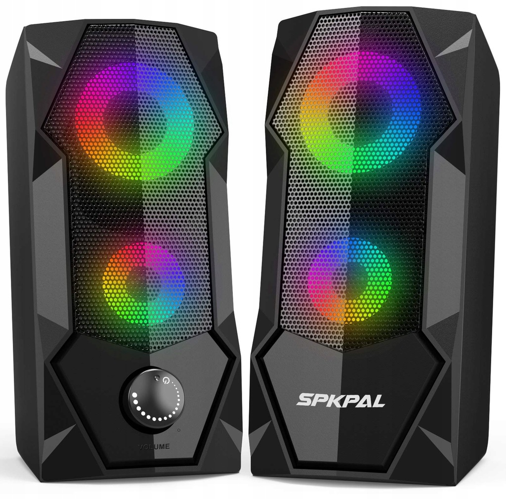 Głośnik PC SPKPAL USB LED RGB 10W