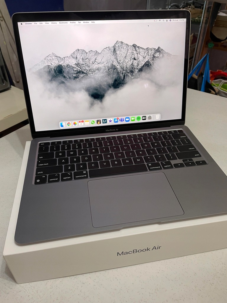 Apple MacBook M1 スペースグレイ　 ofiice Apple - Apple MacBook Air M1 ofiice永久版付 スペースグレイの通販