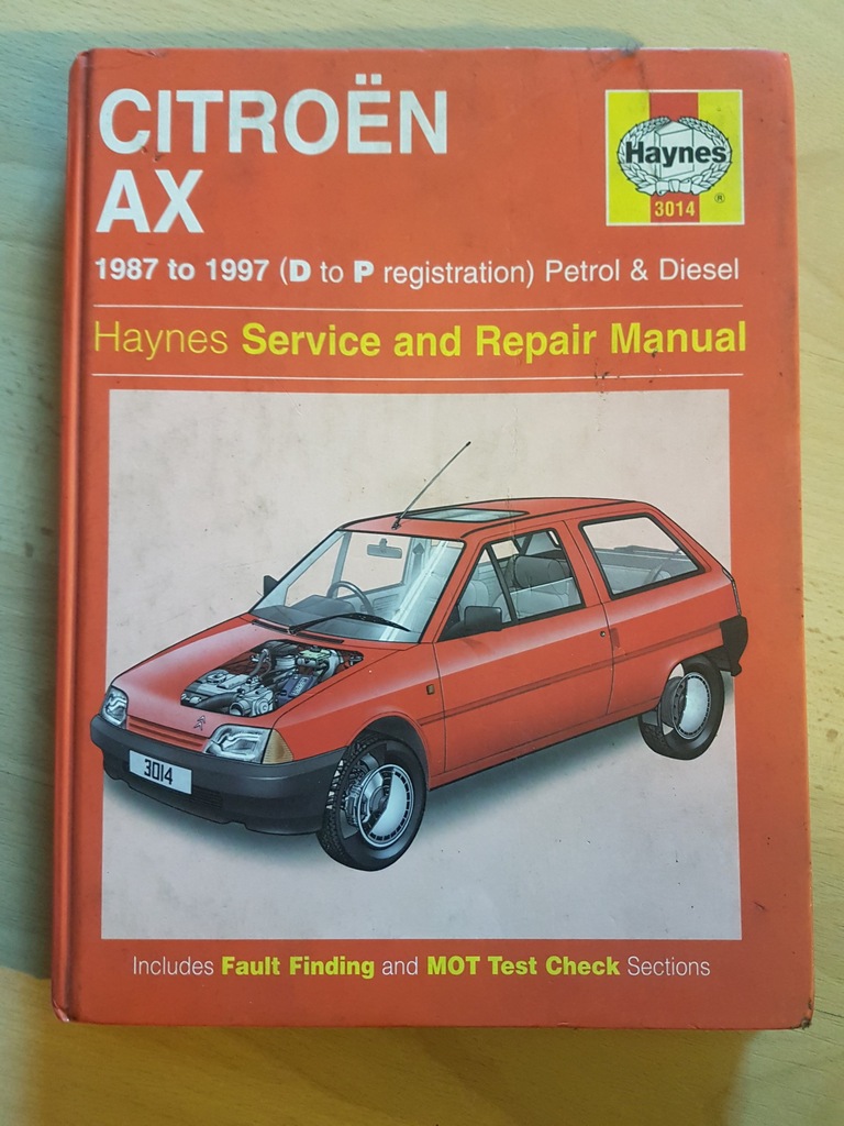 Citroen Ax Haynes Sam Naprawiam !! Tanio - 7128844770 - Oficjalne Archiwum Allegro