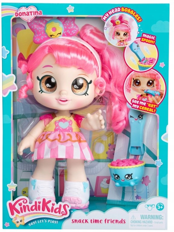 Купить Кукла Kindi Kids Donatina + сладости-аксессуары: отзывы, фото, характеристики в интерне-магазине Aredi.ru