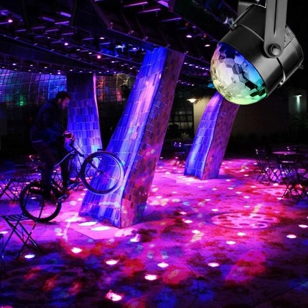 Купить ПРОЕКТОР DISCO BALL, СВЕТОДИОДНЫЙ ОТРАЖАТЕЛЬ RGB: отзывы, фото, характеристики в интерне-магазине Aredi.ru