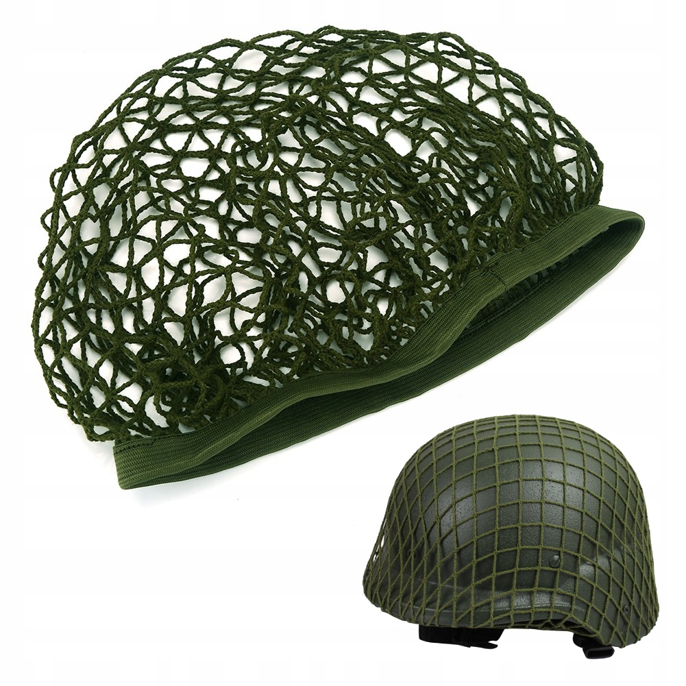 Wojskowa Siatka maskująca kamuflażowa na hełm