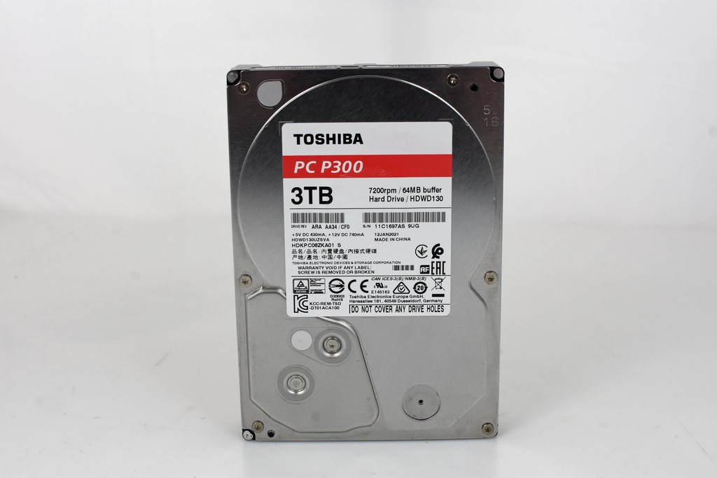 HDD 3TB TOSHIBA P300 Entuzjasta-PC