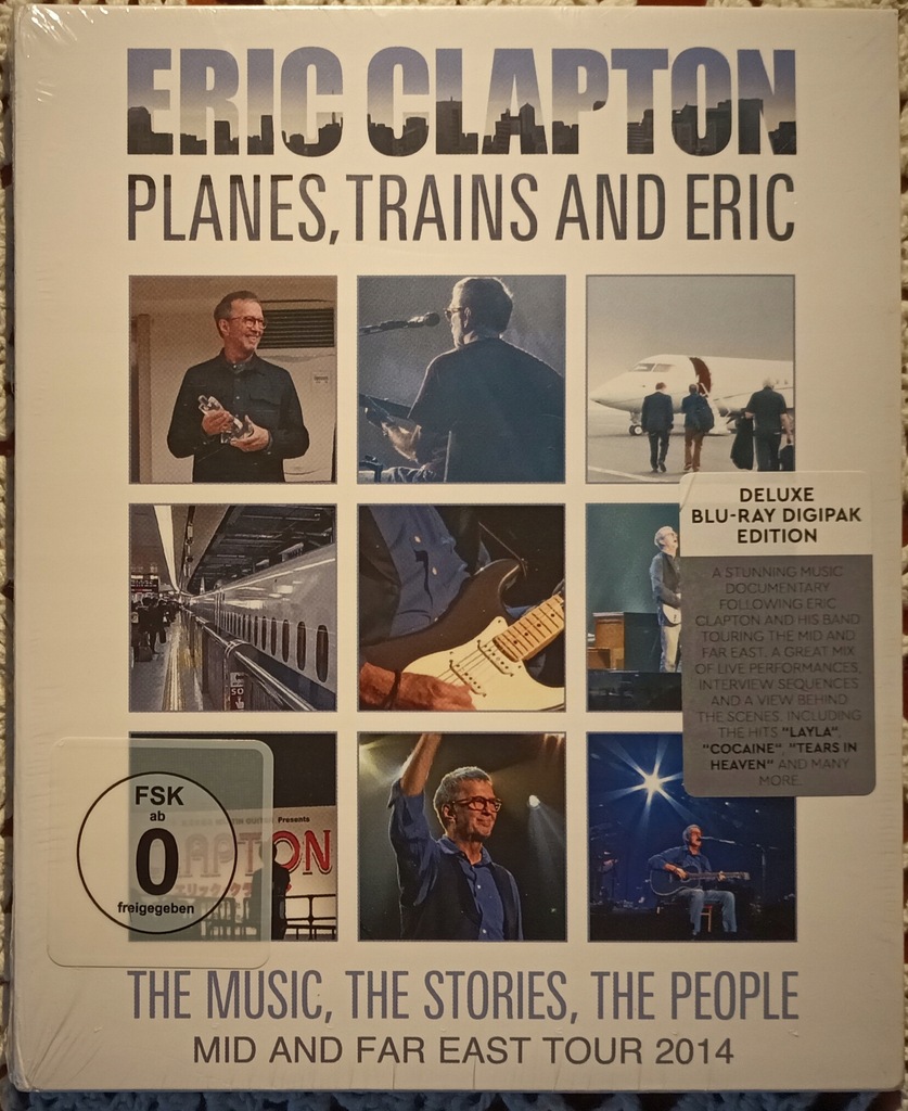 Eric Clapton: Planes Trains And Eric Bluray