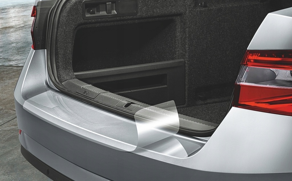 FOLIA OCHRONNA ZDERZAKA TYLNEGO SKODA SUPERB III