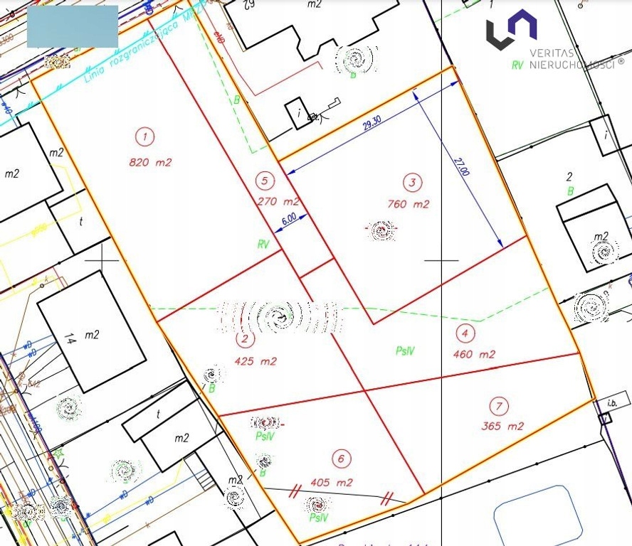 Działka, Katowice, 920 m²