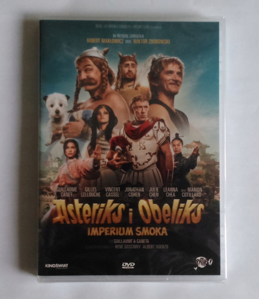 DVD Asteriks i Obeliks Imperium Smoka NOWY FOLIA