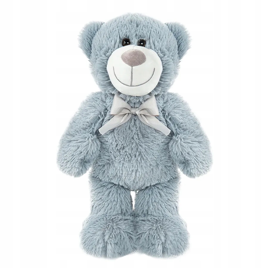 Pluszowy Niebieski Miś Maskotka Smiki Smyk 40cm