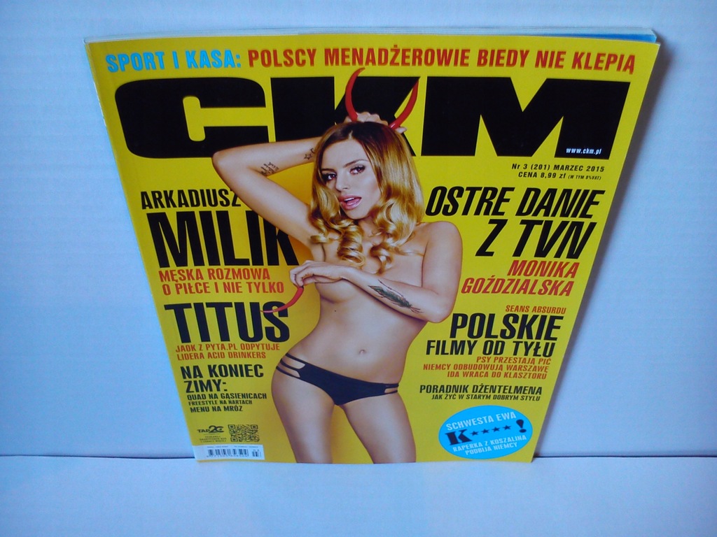 CKM 3(201)'15 MONIKA GOŹDZIALSKA MASTERCHEF NAGO !