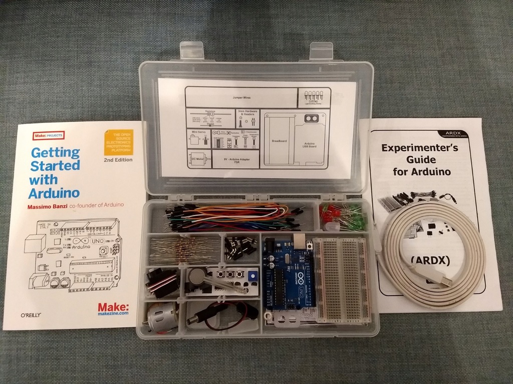 Zestaw Arduino Uno (experimentation kit)