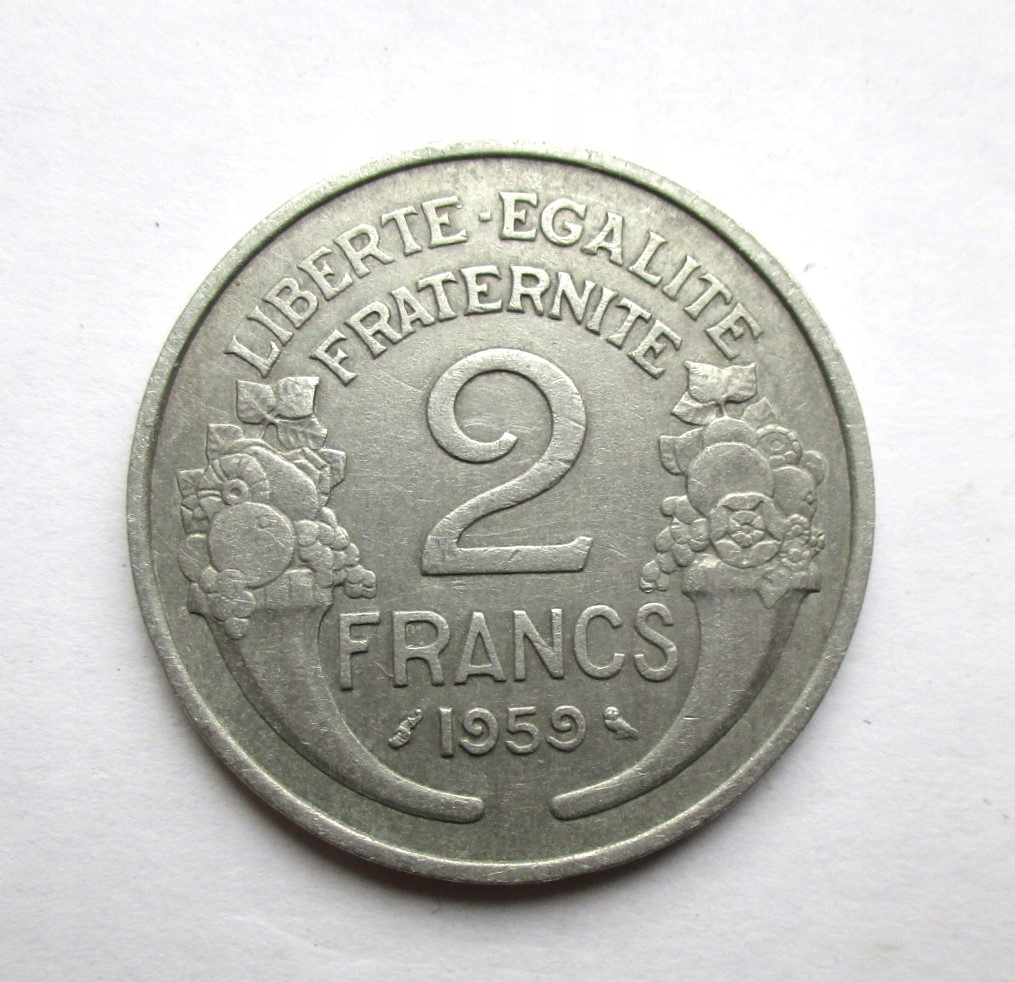 2 Franki 1959 r. Francja