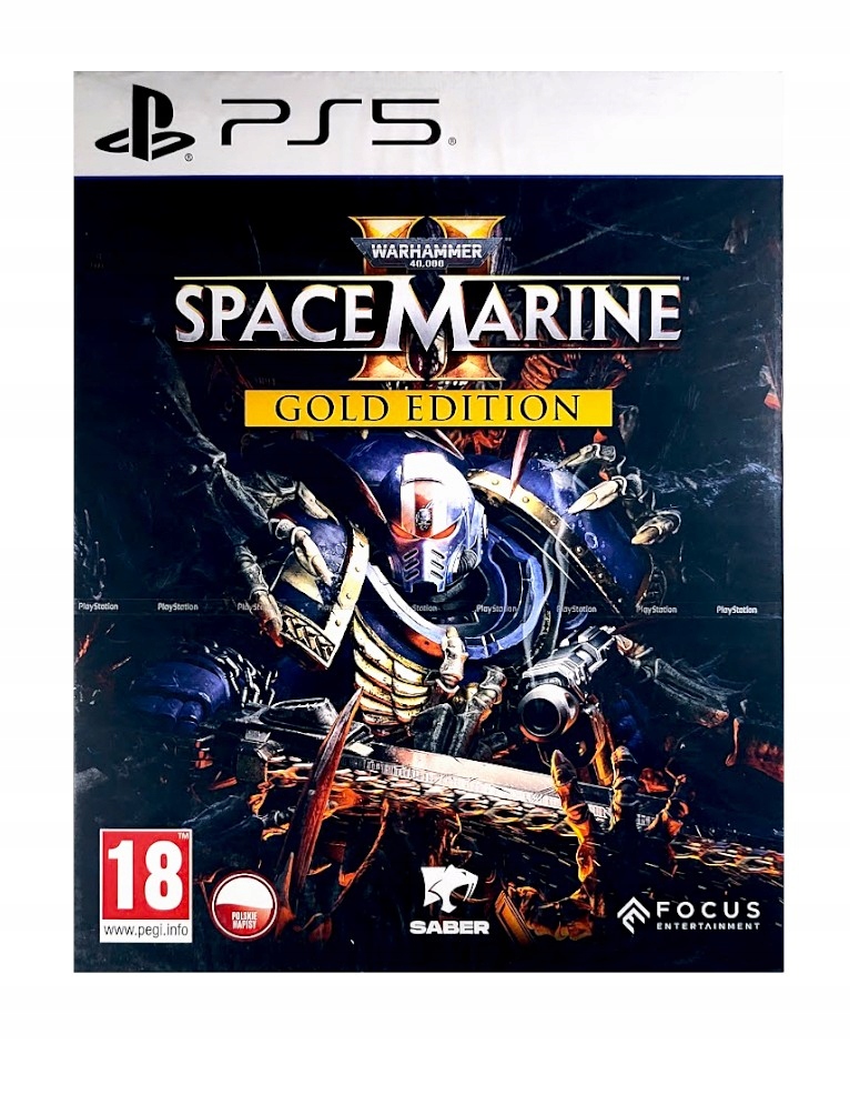 WARHAMMER 40000 SPACE MARINE 2 GOLD EDITION / PS5 / POLSKIE NAPISY / PŁYTA