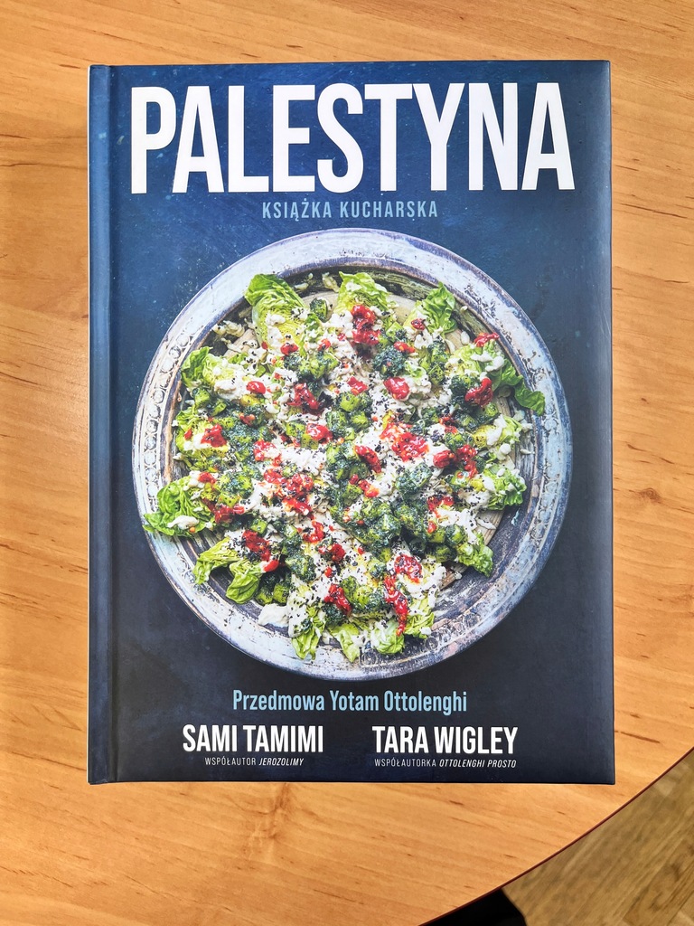 Książka kucharska Palestyna z dedykacją Ambasadora - 32 Finał WOŚP