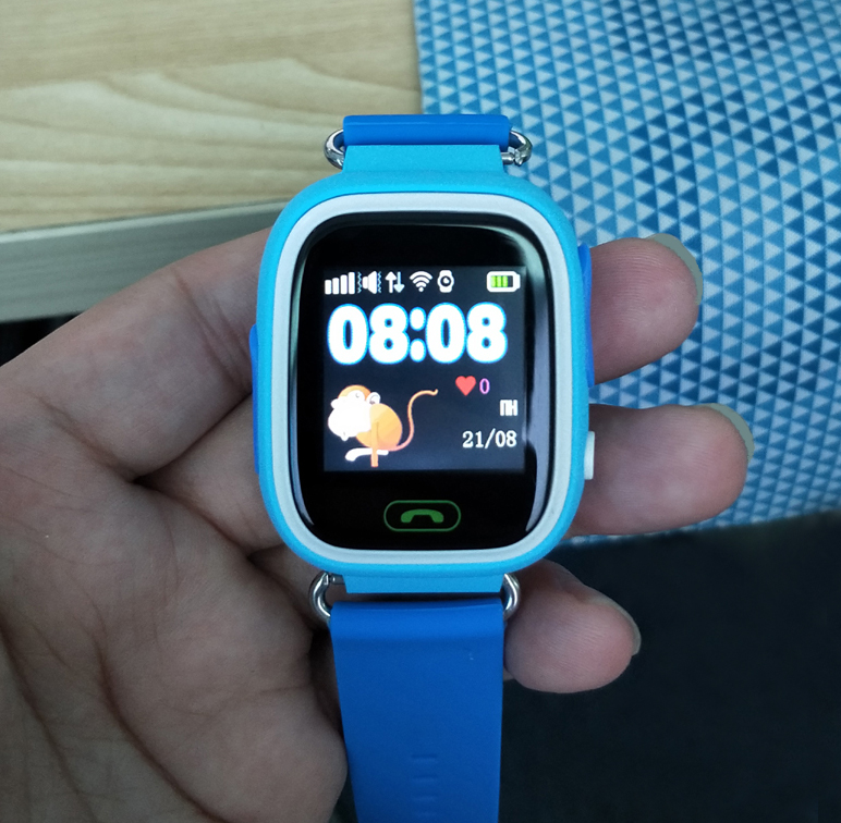 ZEGAREK SMARTWATCH Q90 LOKALIZATOR DZIECI GPS WiFi - 7011097316 - oficjalne archiwum Allegro