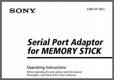 Купить Sony Handycam Устройство чтения карт памяти Sony Memory Stick + БЛОК ПИТАНИЯ: отзывы, фото, характеристики в интерне-магазине Aredi.ru