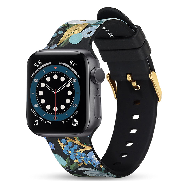 Rifle Paper Band Pasek do Apple Watch 38/40/41 mm (Garden Party Blue)