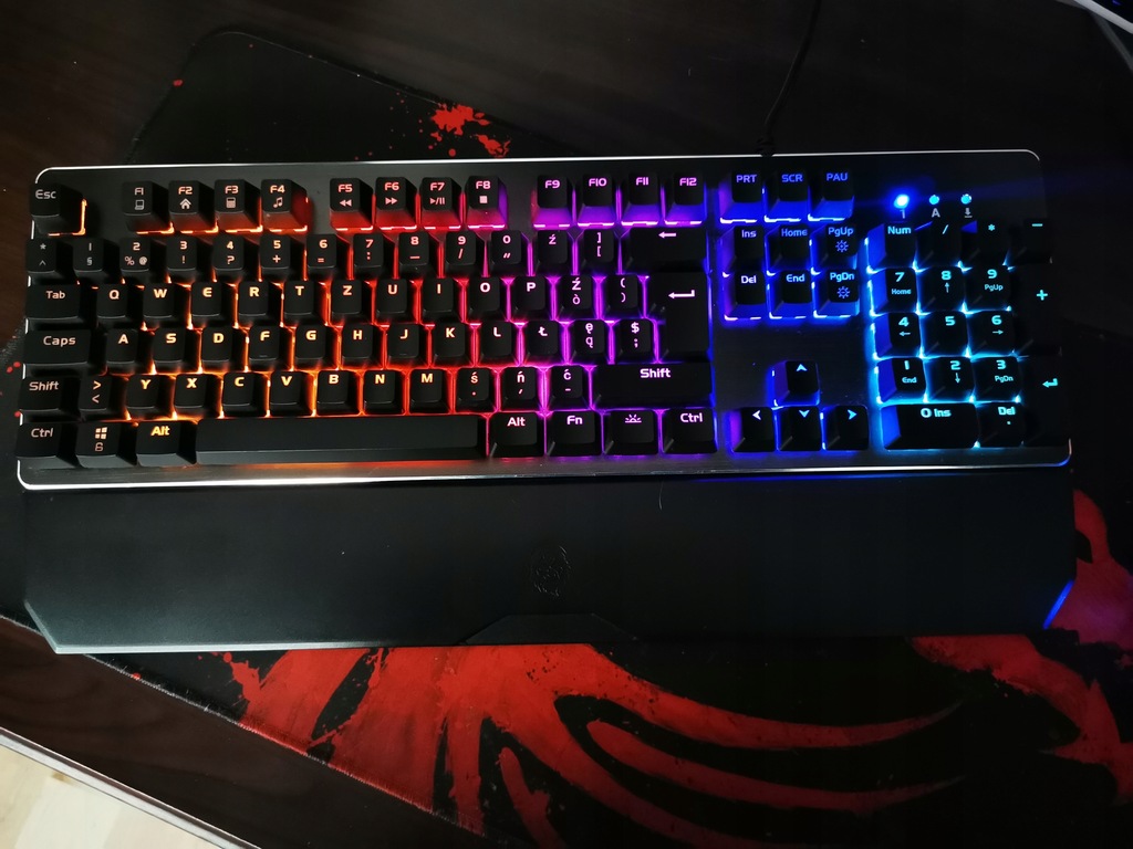 Klawiatura SilverCrest Gaming Keyboard 9135854790 oficjalne