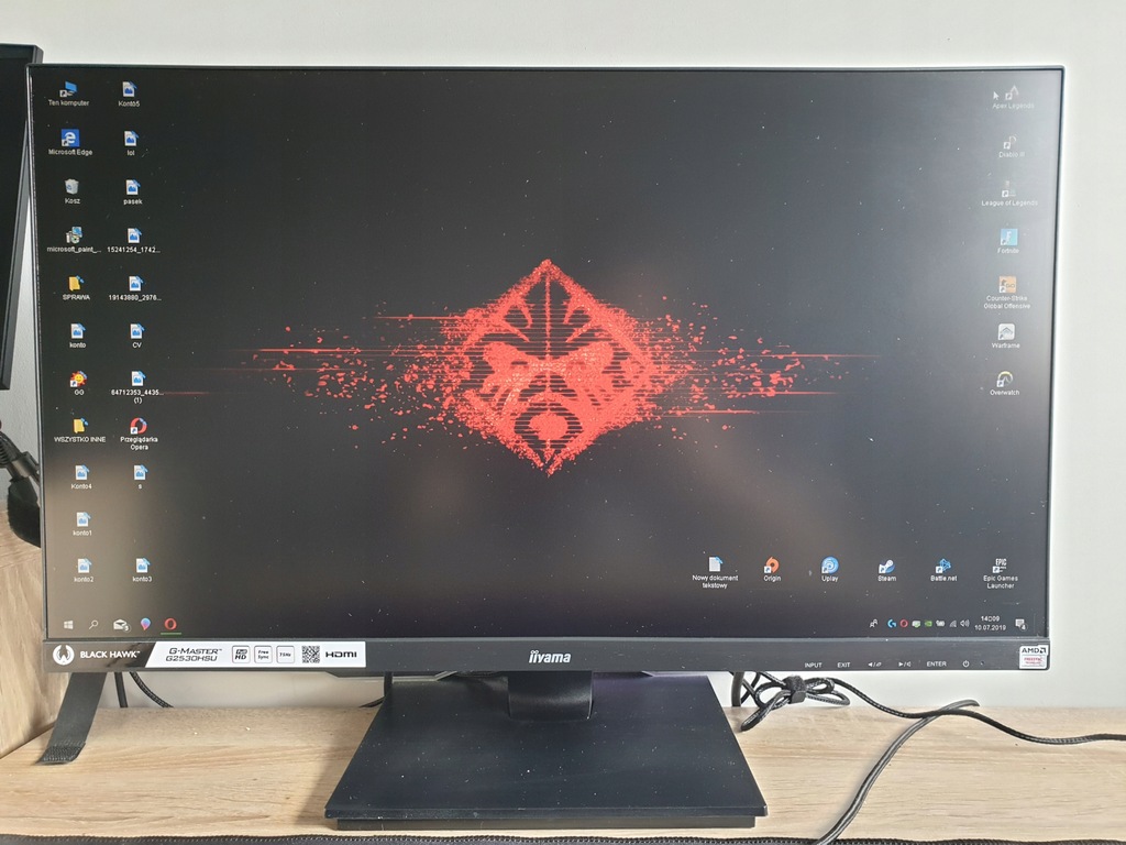 Monitor IIYAMA 24,5 G-MASTER (G2530HSU) Black Hawk