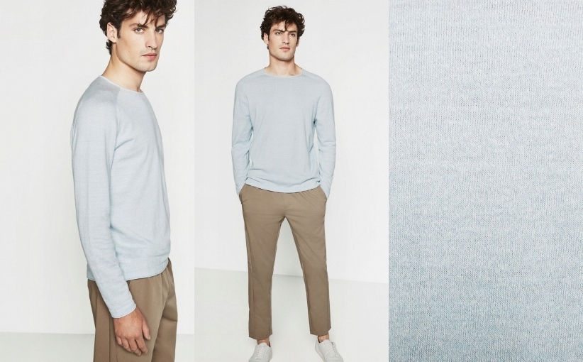 93953SG MAN SWETER MĘSKI BLUE L