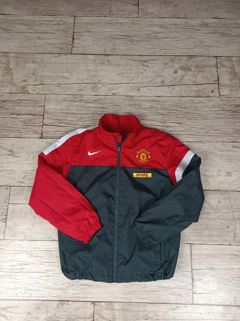 MANCHESTER UNITED KURTKA NIKE WIATRÓWKA_YL 158CM_