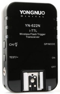 Wyzwalacz do lamp Yongnuo YN-622N i-TTL HSS 7 Kanałów 2xAA Stopka Nikon