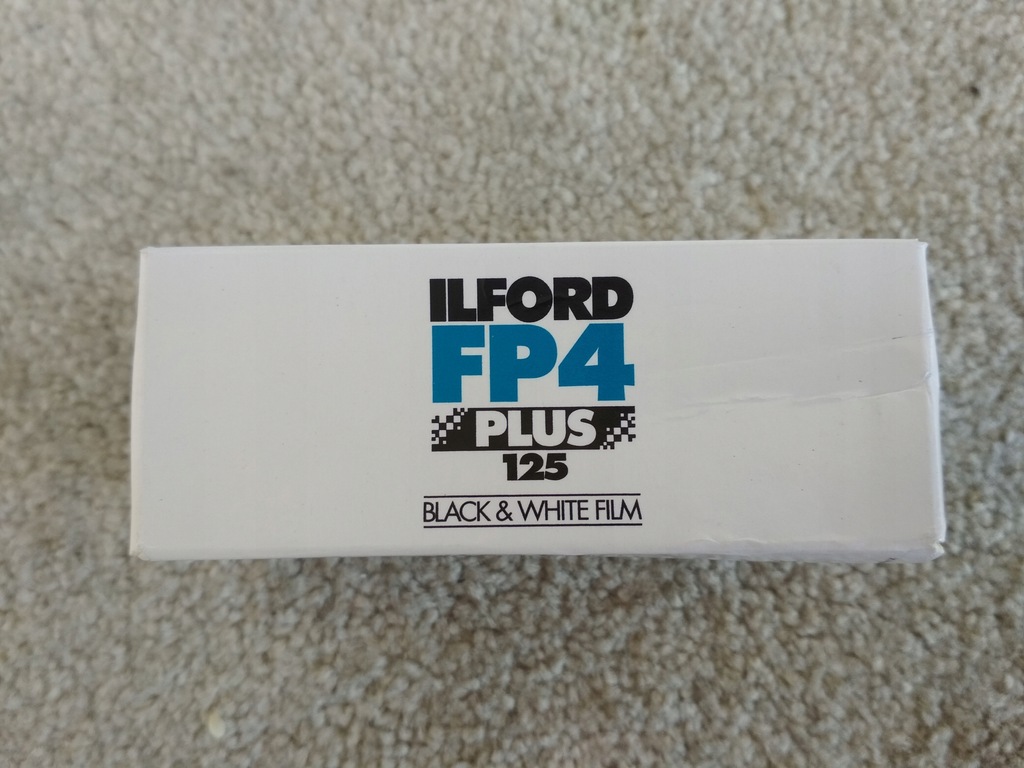 ILFORD FP4 Plus 125 120 Negatyw cz-b, BW 6x6 6x9