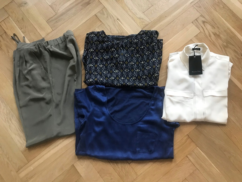 NOWY Zestaw Massimo Dutti, dla S - 36/38