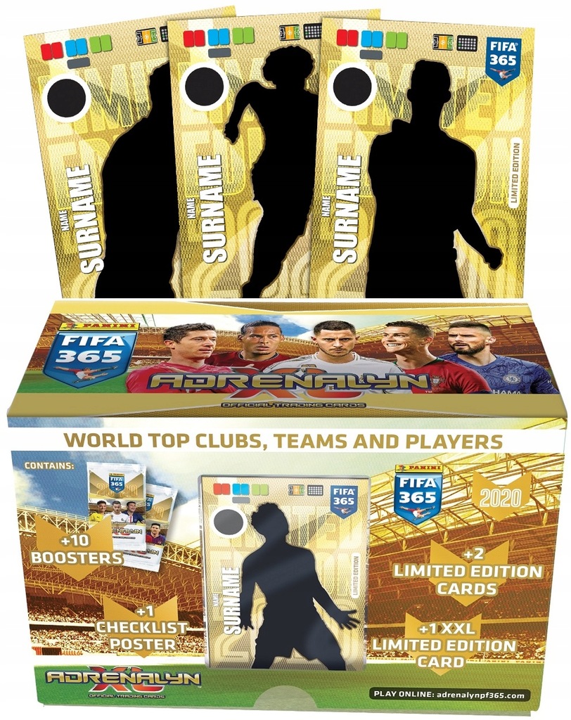 Купить ПОДАРОЧНАЯ КОРОБКА FOOTBALL CARDS 2020 FIFA 365 LIMITED XXL: отзывы, фото, характеристики в интерне-магазине Aredi.ru