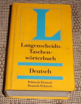 Langenscheidts Taschen-wörterbuch Deutsch - polsko niemiecki i zürick /1873