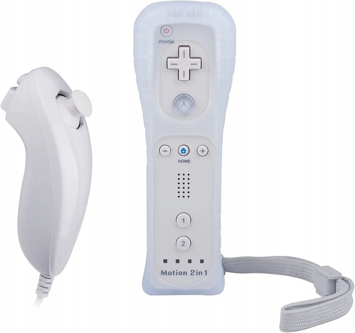 Kontroler do Nintendo Wii 2W1 Z Pilotem OUTLET