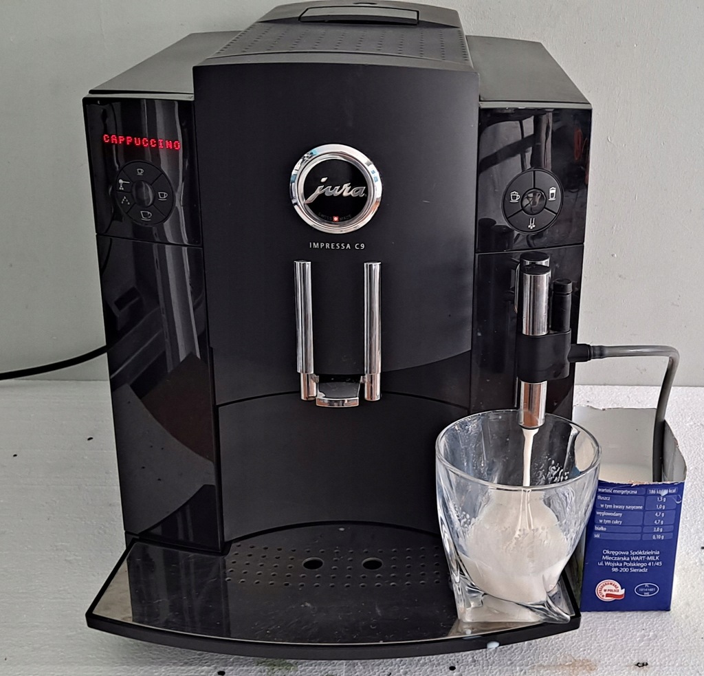 JURA IMPRESSA C9 OT Typ662 13617 ll gen. Nr 3 12737178513 oficjalne