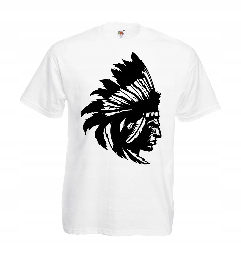 Koszulka męska indianin DTG 5XL