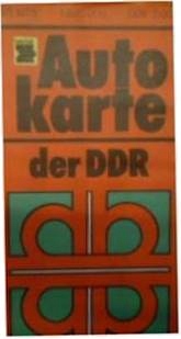 Auto karte der DDR - praca zbiorow