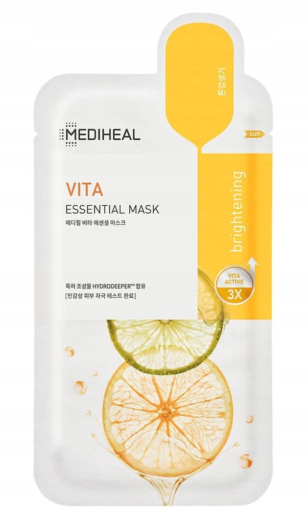 Mediheal Rozświetlająca maska w płachcie z witaminą C i niacynamidem