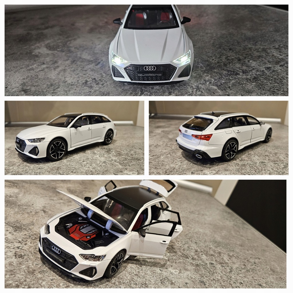 Model Audi RS6 avant kombi skala 1:24 dostawa PL szybka wysyłka gratis