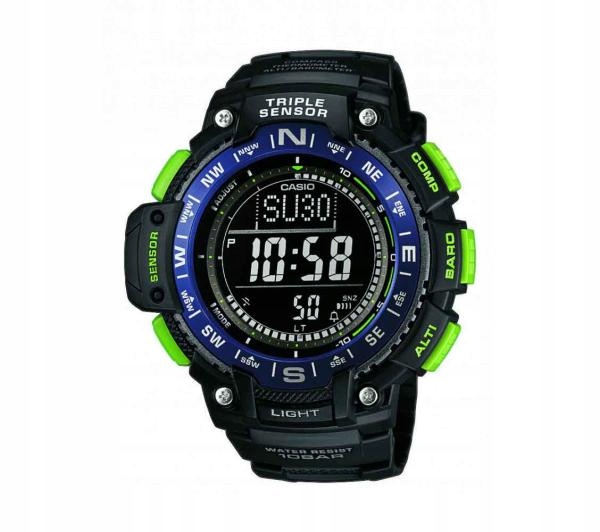 Zegarek sportowy Casio SGW-1000-2BER timer czarny