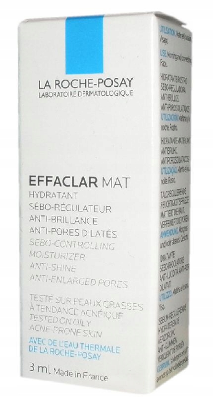 LA ROCHE EFFACLAR MAT MATUJĄCY ZMNIEJSZAJĄCY PORY