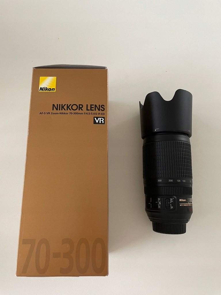 Obiektyw Nikon AF-S VR Nikkor 70-300 f/4.5-5.6 G