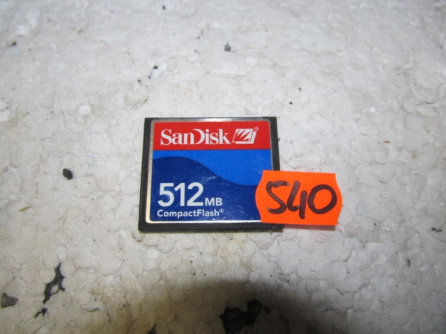 KARTA PAMIĘCI CF SANDISCK 512MB - NR 540