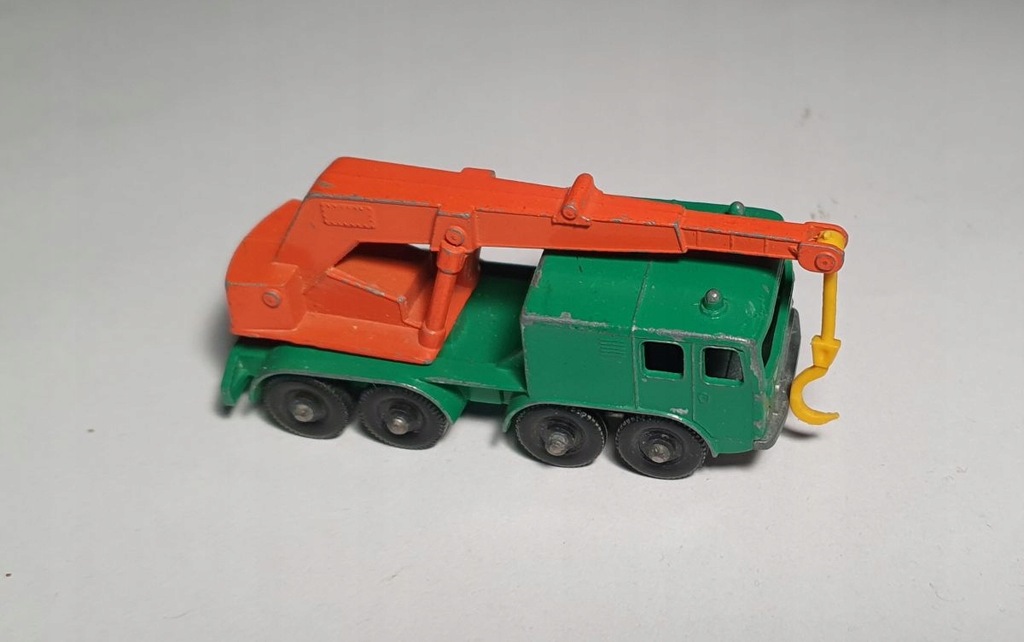 Lesney Matchbox Regular Eight Wheel Crane r. 1965