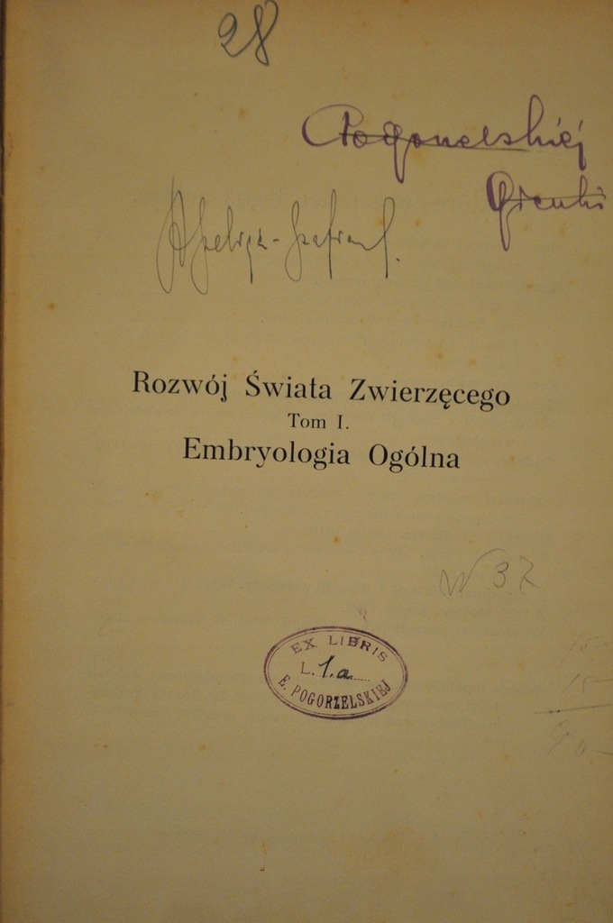 Купить 1912 ЭМБРИОЛОГИЯ 1-2 РАЗВИТИЕ ЖИВОТНОГО МИРА 986: отзывы, фото, характеристики в интерне-магазине Aredi.ru